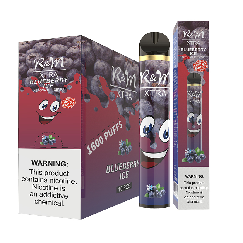 R & M XTRA 1600 Puffs 6% Dispositif jetable à la nicotine Vape
