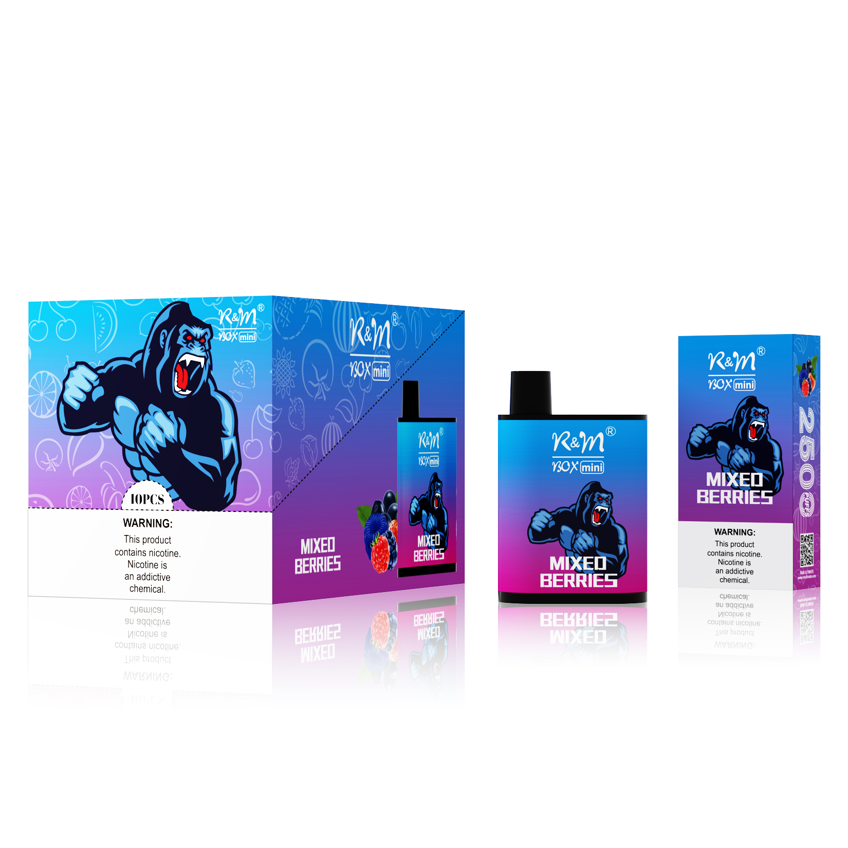 2500 bouffées | 5% de nicotine | grossiste jetable vape