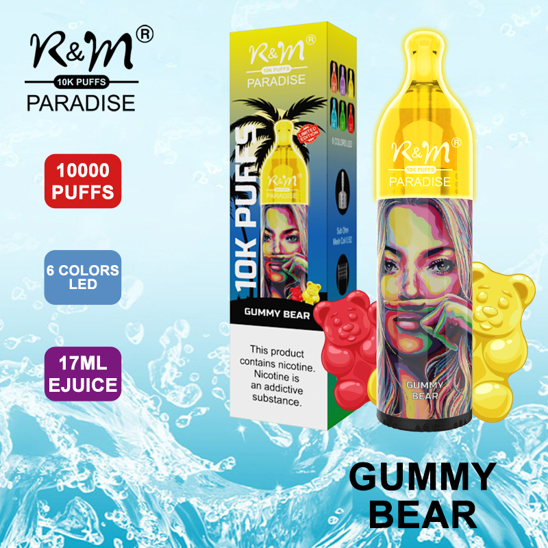 R&M Paradise en stock UK 10000 Puffs Vape