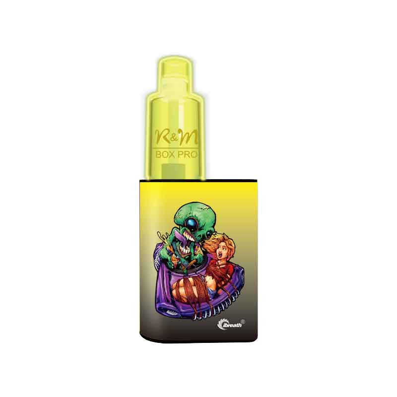 R&M Box Pro Aloe Grape | 5% de nicotine | Fabricant de vape jetable | Hyde Vape