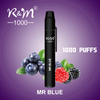 R&M 1000 Dubai Import RGB Light Good Goûts OEM LOGO Jetable Vape