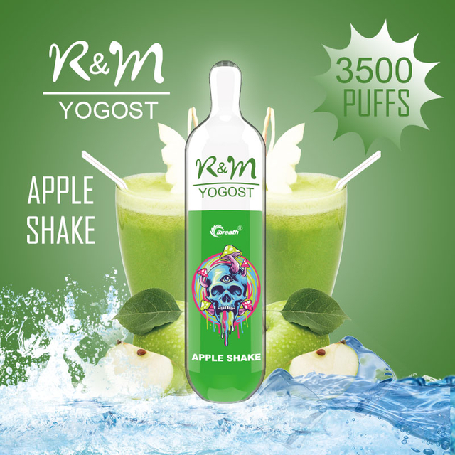 R&M Yogost 3500 Puffs Vfun Vape | Apple Shake