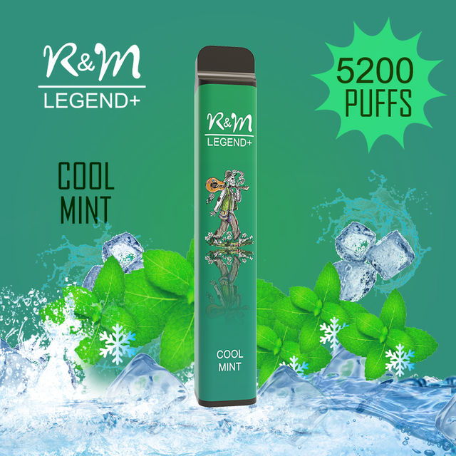 R&M Legend + 5200 Puffs Cool Mint Hyde Vape