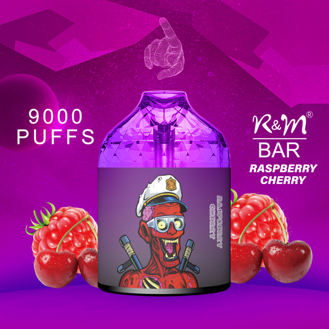  Dernier 9000 bouffées RVB Lumière 16 saveurs Elf Bar Good Taste Vape jetable original avec forme de diamant