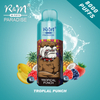 En gros seulement 2% 5% Salt Nicotine Mesh Coil RVB FLASS LULIGNE CONTRÔLE AIR LEFLOY