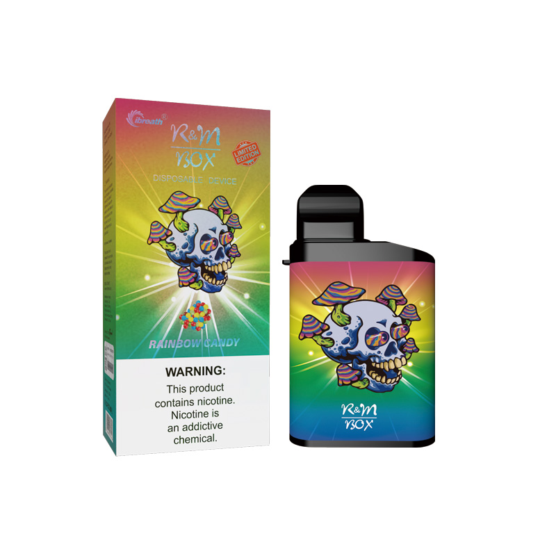Vape jetable LED R&M | 5500 Puffs | Fabricant