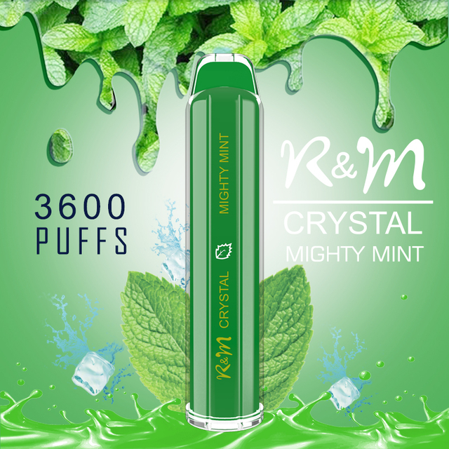 R&M Crystal 3600 Puffs Flum Flum Vape Disposable Device
