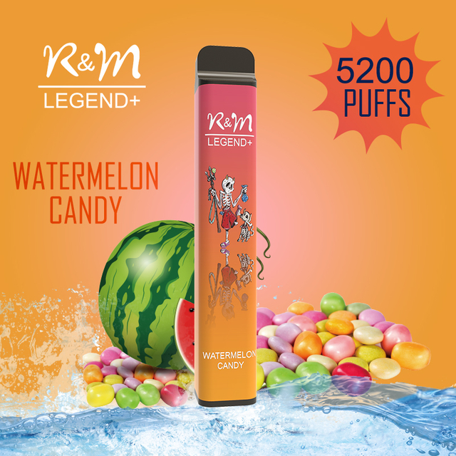 Légende R&M + 5200 Puffs Air Bar Max Vape