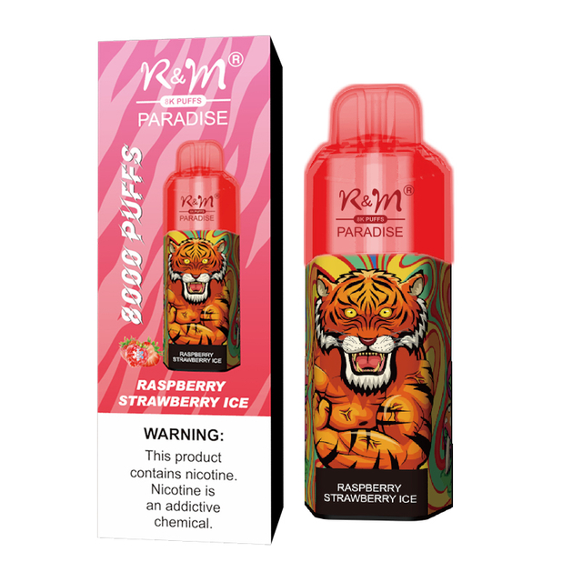 EU UK USA Wholesale Randm R&M Paradise 8k Vape Disposable 15ml E Juice Pod Device Elf Bar Puff Bar Bar Hyde Vape personnalisé E Cigarette 