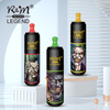 Prêt à expédier la légende R&M d'origine 10000puffs 12 saveurs jetables vape en gros USA Randm Version Elf Mesh Coil Electronic Cigarette
