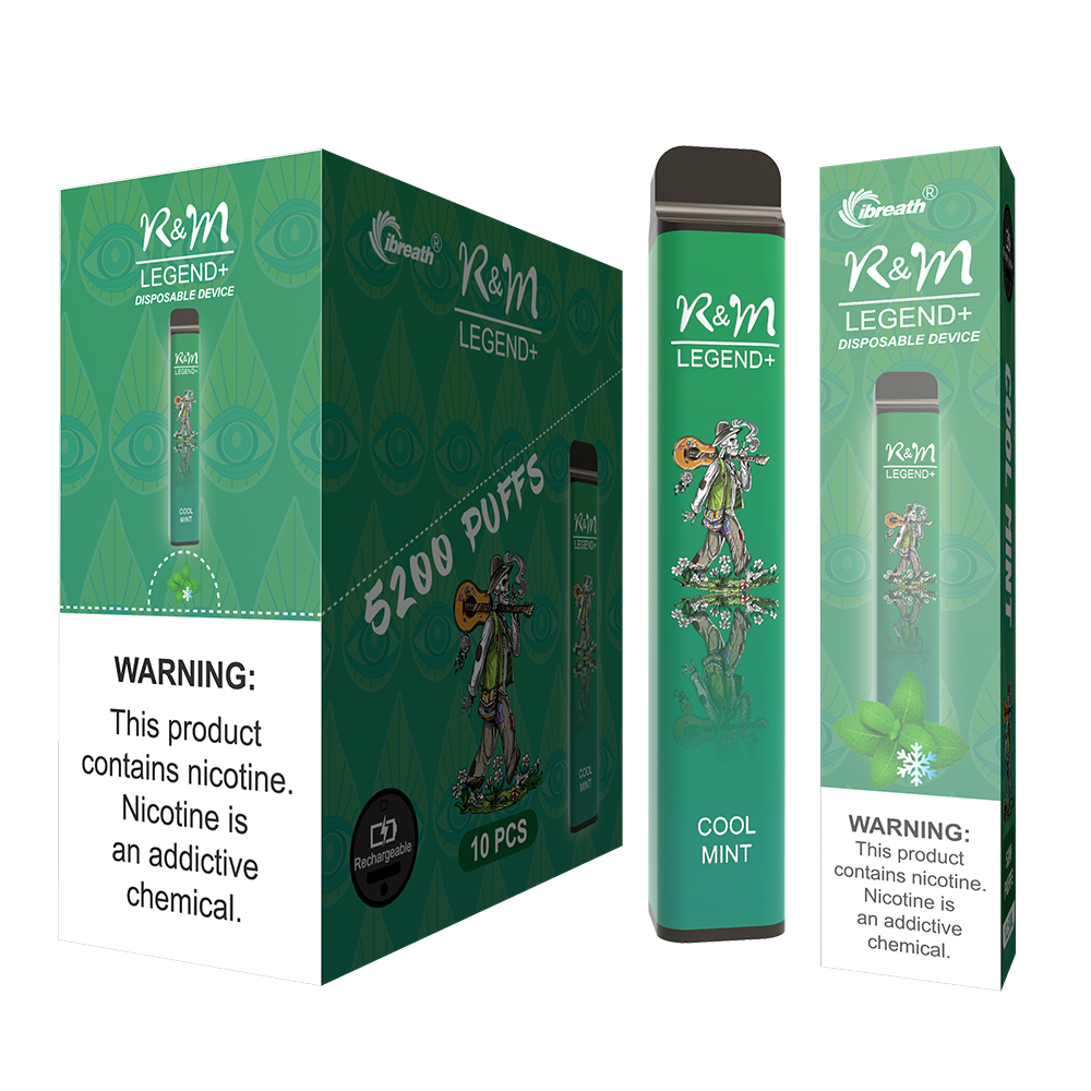 Légende R&M + 5200 Puffs Lush Ice Disposable Vape